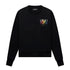 Amiri MA Drip Collage Logo Black Sweatshirt XS